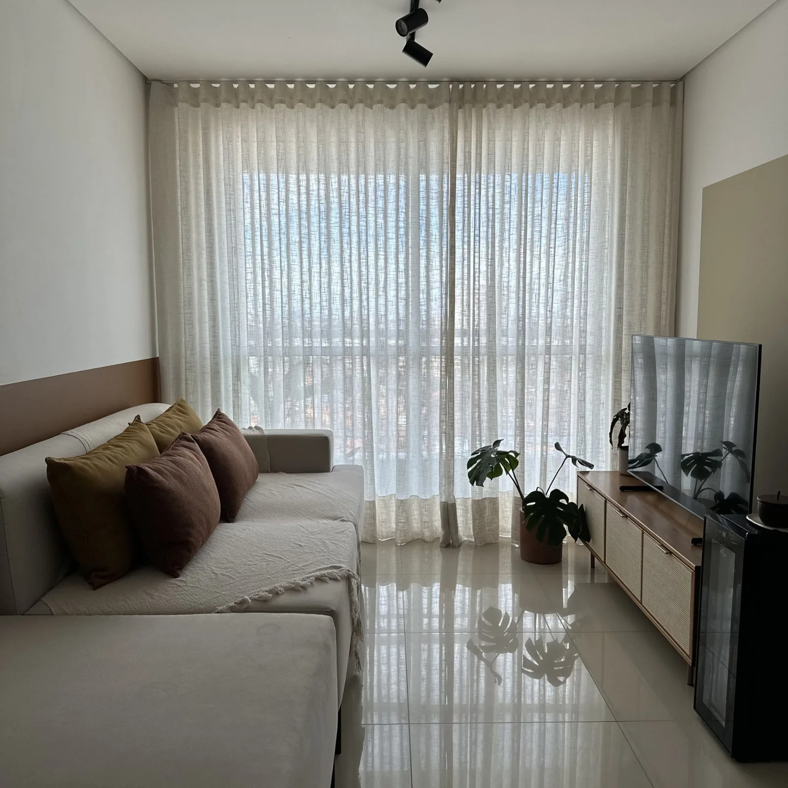 Depois: Sala de Estar